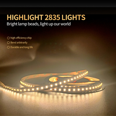 2835 Led Strip12 / 24V Đèn Led Strip có thể thay đổi độ sáng linh hoạt với điều khiển từ xa