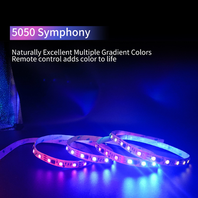 Đèn dải LED Rgb 5050 Waterproo Thay đổi màu dải ánh sáng linh hoạt