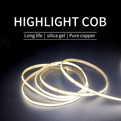 Dải LED COB có thể thay đổi độ sáng linh hoạt Dải LED COB không thấm nước ngoài trời 120 độ