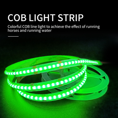 480 hạt RGB COB LED Dải 120 độ Pin hoạt động không thấm nước