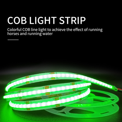 Dải LED COB siêu hẹp Dòng ánh sáng linh hoạt 24V Ra90 4mm Rộng 480 Hạt