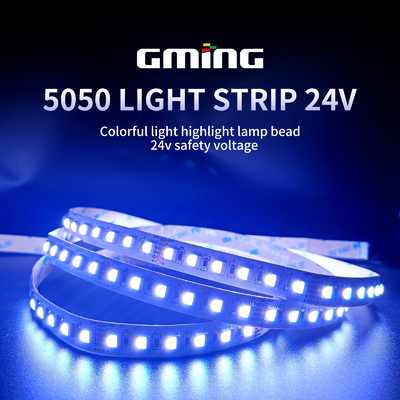 Đèn LED dải LED linh hoạt RGB 5050 IP20 Góc chùm 120 độ