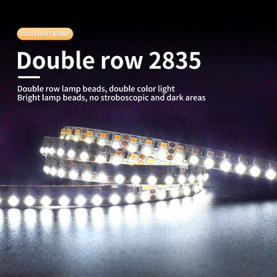 120 bóng đèn SMD 5050 Dải tiết kiệm năng lượng Chiếu sáng cầu thang trong nhà / ngoài trời