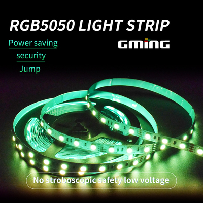 Đèn lồng đua đầy màu sắc Slide 5050RGB Kỹ thuật chiếu sáng Dải ánh sáng mềm