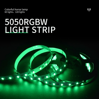 RGB SMD5050 60 đèn LED ống linh hoạt Đèn neon chạy nước