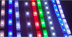 Đèn LED có thể điều chỉnh độ sáng 12 V 24 V 3528 Smd 120 Đèn LED / M 8 mm Chiều rộng PCB
