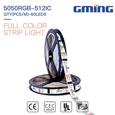 Đèn LED dải 6W IP65 SMD 5050 có thể cắt UCS DMX512-16 IC