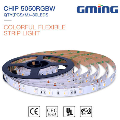 Dải đèn LED chất lượng cao chống thấm nước IP20 IP65 IP67 IP68 DC12V / 24V 30 LED 5050 RGBW dải LED hiển thị ngoài trời