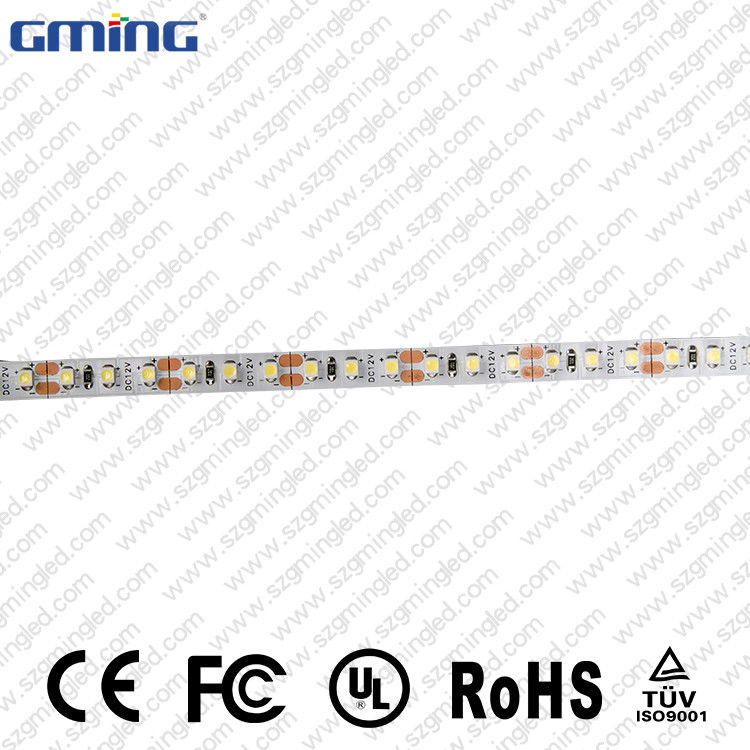 FlexibleSMD 2835 LED Strip trắng ấm / lạnh trắng 9.6W / M Power 8 Mm PCB Chiều rộng