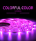Đủ màu 5050 SMD RGB Dải LED Trang trí nội thất linh hoạt Ánh sáng khí quyển Neon