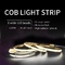 Tủ quần áo kỹ thuật 4000k Cob Led Strip Light Chống nước