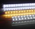 Hợp kim nhôm cứng LED Strip Lights, Amber 8 Mm PCB siêu sáng LED Strips